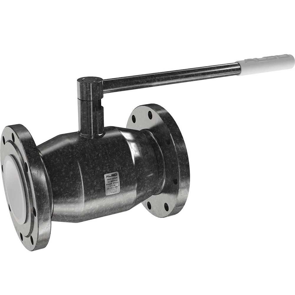 Кран шаровой стальной фланцевый ALSO КШ.Ф.П.  Ду 15 Ру 40