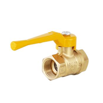 Кран шаровый латунный БАЗ  11б27п газ ВР/ВР Ду 50 (2") Ру 40 рычаг 