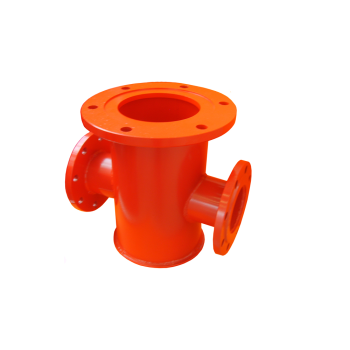 Подставка пожарная стальная ППДФ 300 Ру 10 Техкомплект (усиленная)